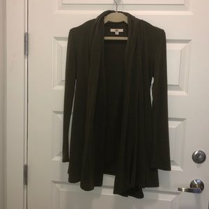Army Green Cardigan